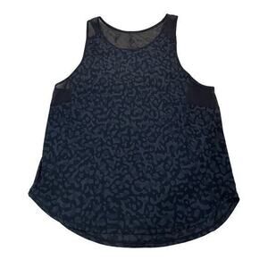 Lululemon Black and Gray Tank Top‎ Shirt Size Medium